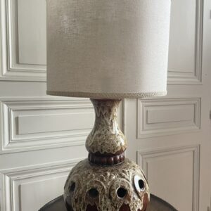 Lampe vintage en céramique